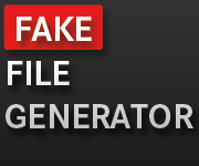 Fake File Generator